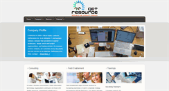 Desktop Screenshot of getresourceinc.com