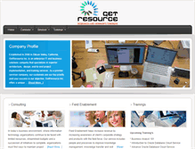 Tablet Screenshot of getresourceinc.com